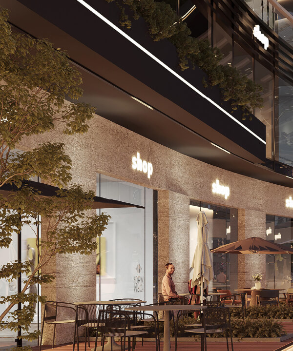 North Mall in Al Shorouk City